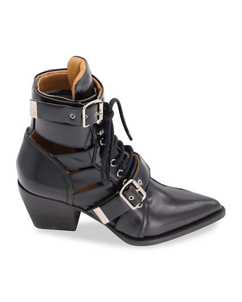 chloe black rylee boots|chloe rylee boots cutout.